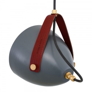 Lambeth Pendant with Rescued Fire-hose Strap IP65